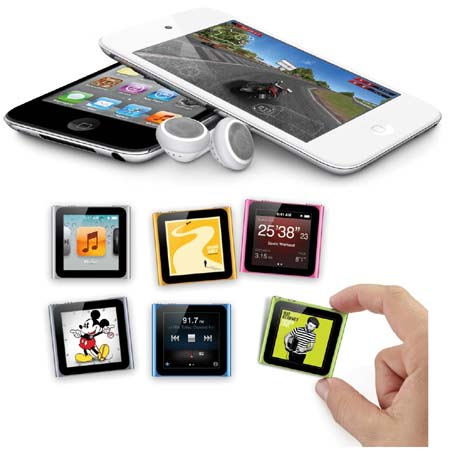Apple обновляет iPod touch и iPod nano